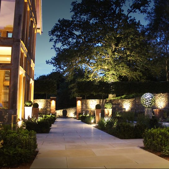 Exterior lighting designer Surrey